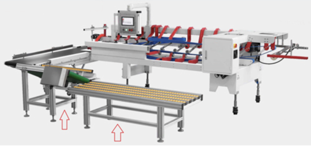 Máy dán gấp hộp và khóa đáy tự động SHH-600/800AG 13