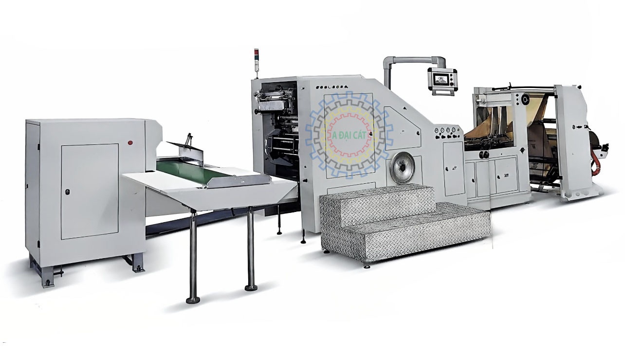 Máy làm túi giấy đáy vuông dạng cuộn LSB-320/450